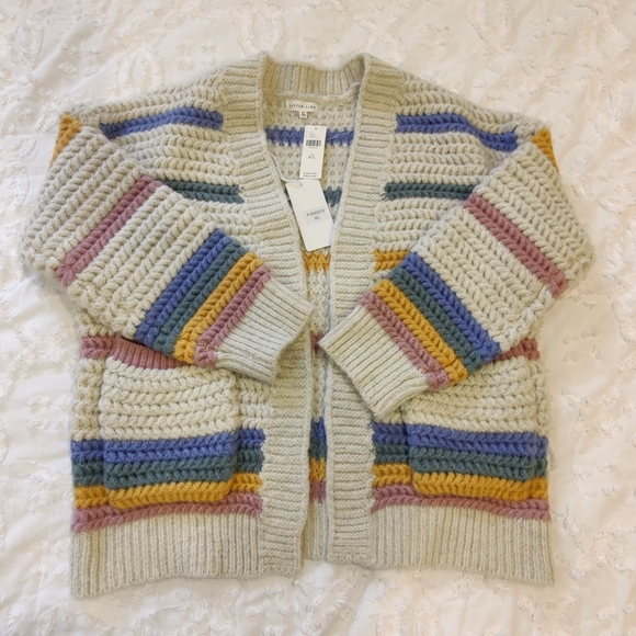 Candy Striped Cardigan | Poshmark